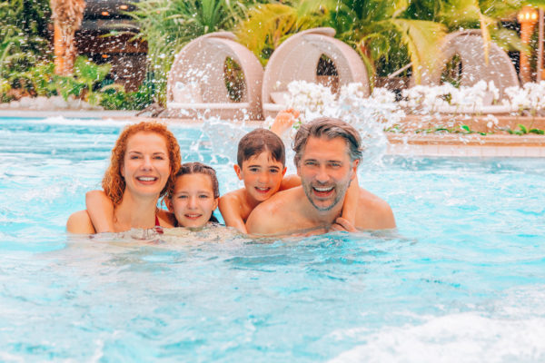 Family fun in the vacation paradise Therme Erding